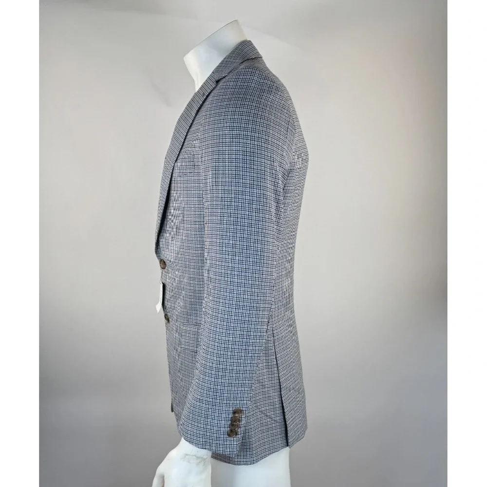 Indochino Wool Linen Blazer Mens 40? NWT $569 Single-Breasted Lined DoubleVented